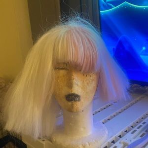 mangle wig + cosplay outfit. used. pre styled